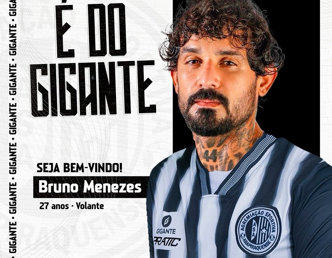 ASA anuncia contratação do volante Bruno Menezes, ex-Maranhão