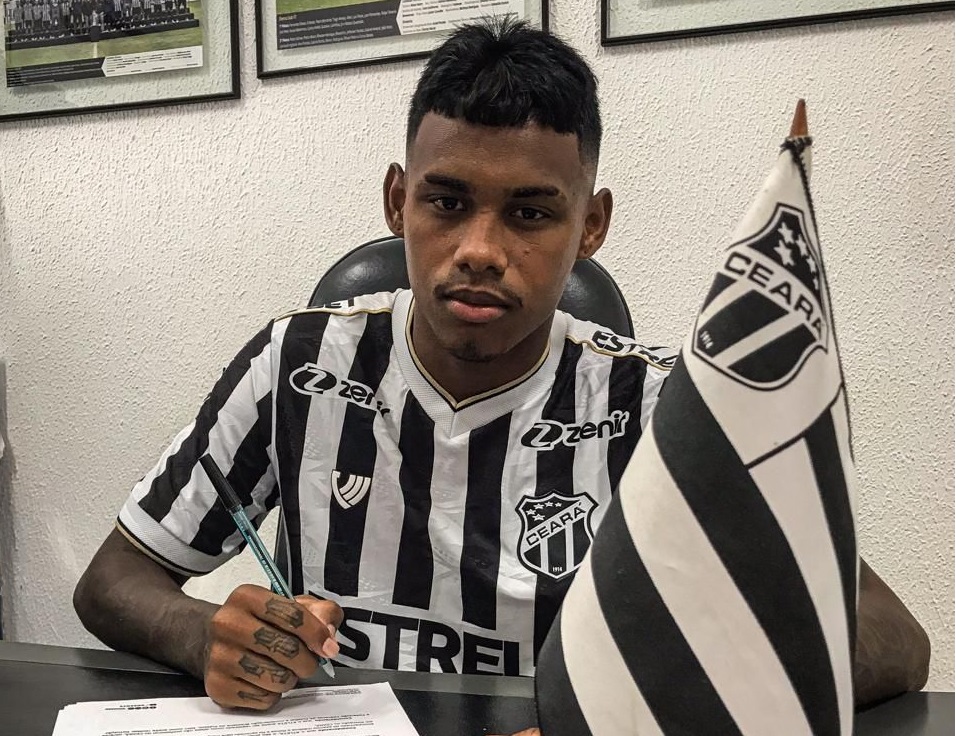 Yan Costa, novo reforço do Sub-20 do Ceará, comemora bom momento: “realizando um sonho”