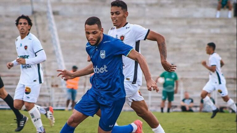 Em jogo morno, Botafogo-PB leva a melhor e supera o Serra Branca, pelo Paraibano