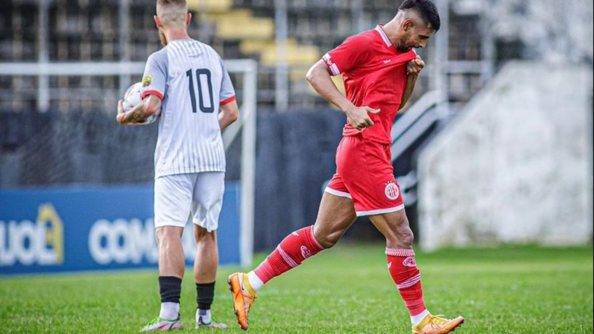América-RN goleia o Força e Luz e assume a liderança provisória do Grupo A do Potiguar 2 Gustavo Ramos - Força e Luz x América-RN - 3° rodada do returno do Potiguar