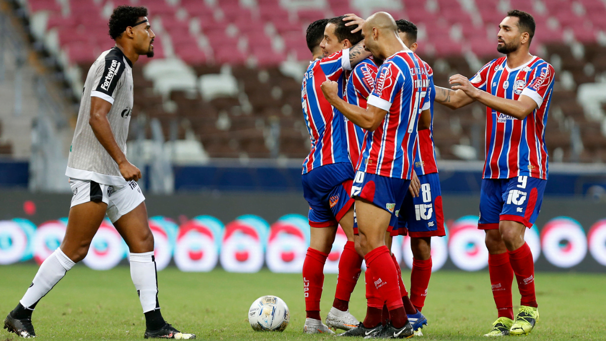 Remontada, título e fim de invencibilidade: Bahia reencontra Ceará pelo Nordestão três anos depois do tetra 1 Bahia reencontra Ceará pela Copa do Nordeste.