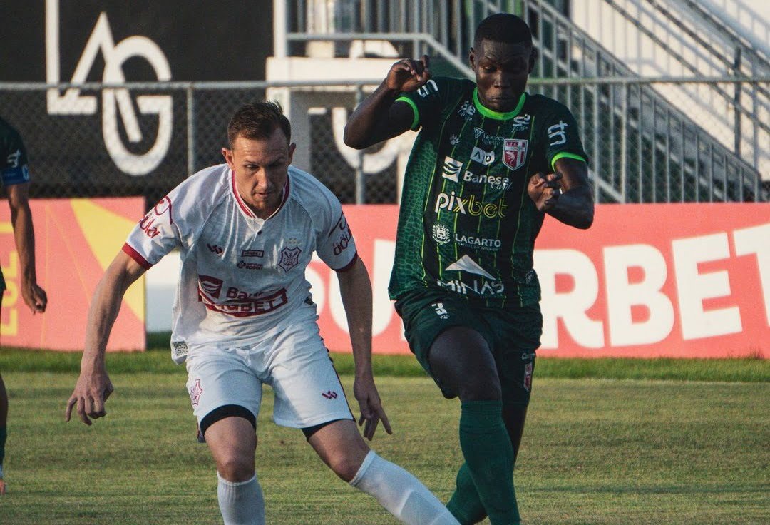 Com gols no primeiro tempo, Lagarto e Sergipe empatam no primeiro jogo da semifinal do Sergipano