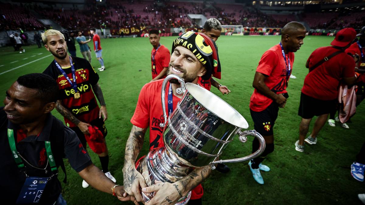 Após bater na trave em 2013, Lucas Lima celebra primeiro título no Sport e mira mais conquistas