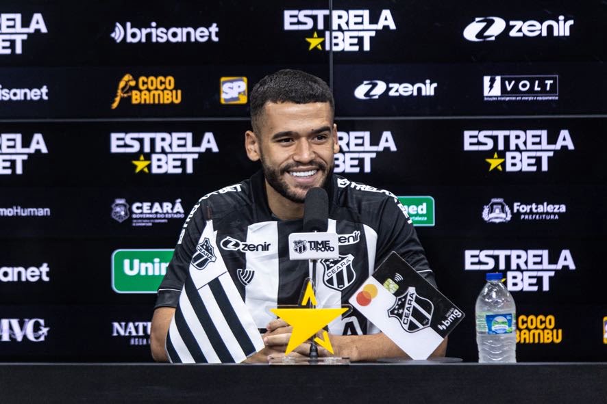De Lucca comemora chegada no Ceará e se coloca à disposição de Mancini: "Chego da melhor forma possível" 1 Patrick de Lucca - Volante - Ceará
