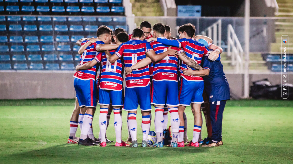 Fortaleza é derrotado pelo Cruzeiro e perde invencibilidade no Brasileirão sub-20