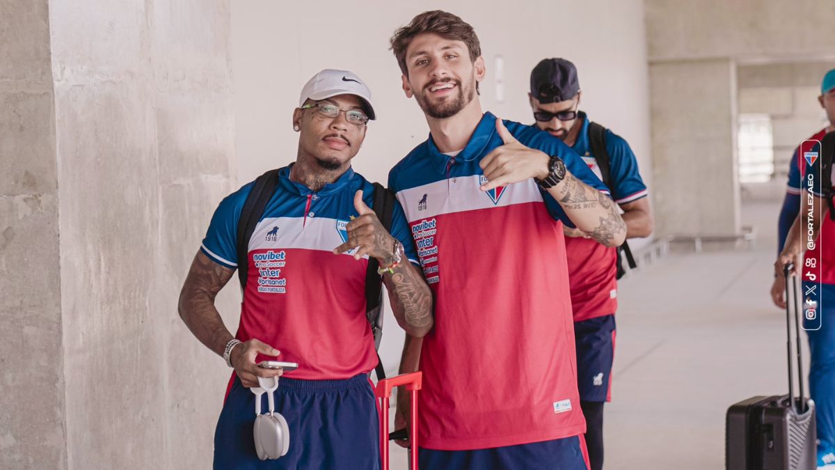 Sul-Americana: Fortaleza embarca para enfrentar o Sportivo Trinidense com quatro desfalques