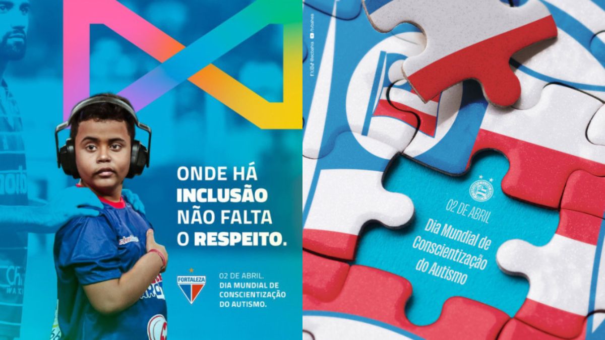 Dia Mundial da Conscientização do Autismo é lembrado por clubes nordestinos