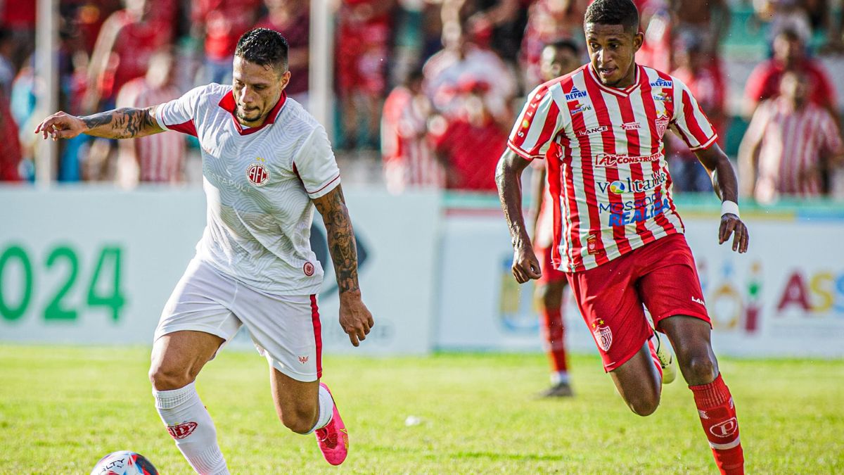 Jogo Potiguar x América-RN, pela semifinal do 2º turno do Campeonato Potiguar 2024