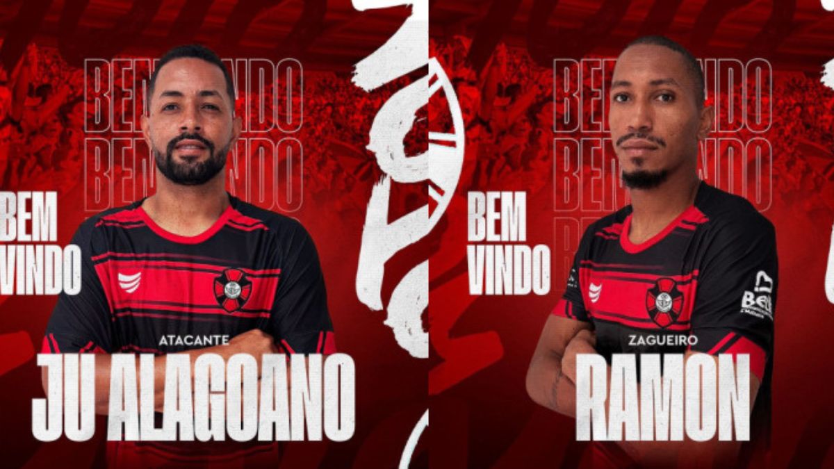 Moto Club anuncia as contratações de Ju Alagoano, ex-River-PI, e Ramon, ex-Maranhão