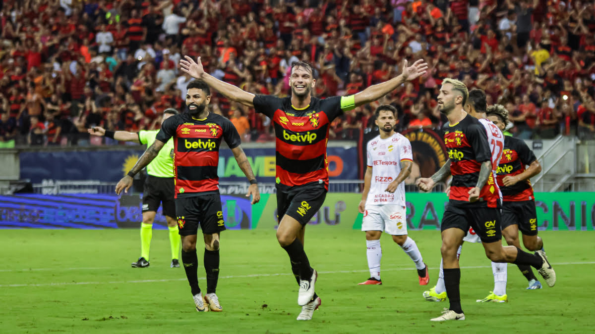 Sport: Rafael Thyere projeta duelo contra o Atlético-MG, e fala sobre suas lesões recorrentes: "É muito delicado" 1 Sport x Vila Nova, Série B 2024, Arena de Pernambuco - Foto: Kleber Soares/NE45