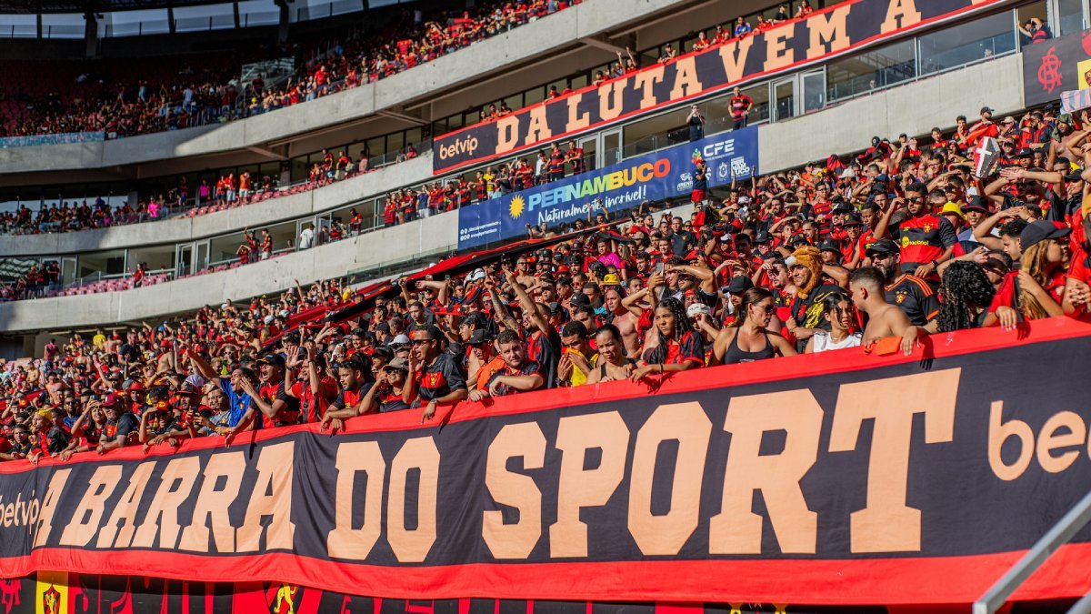 Torcida do Sport - Foto: Igor Cysneiros / SCR