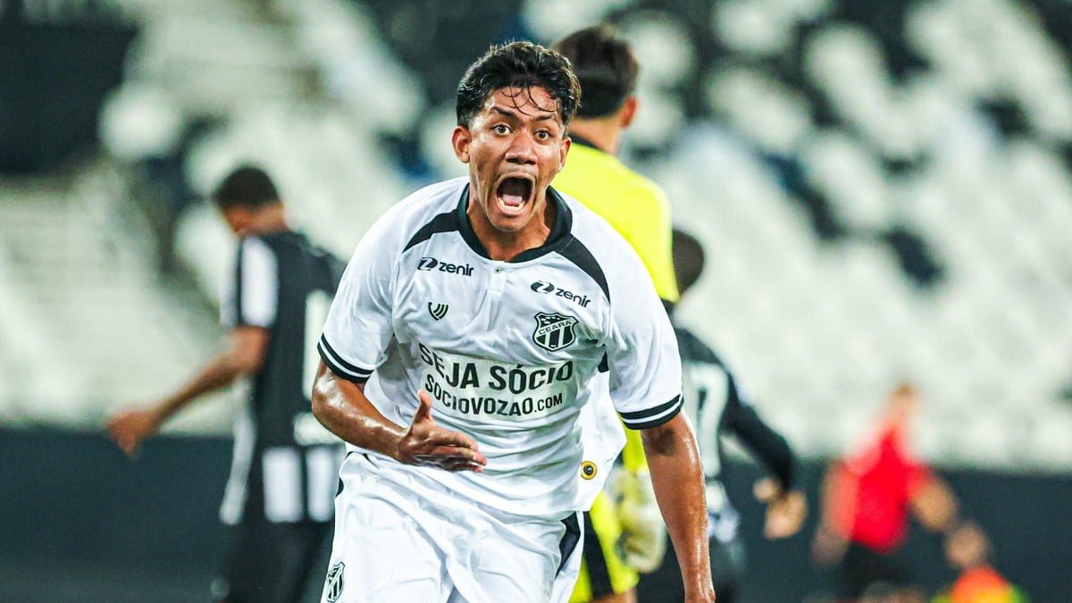 Ceará vence o Botafogo fora de casa pelo Brasileirão Sub20