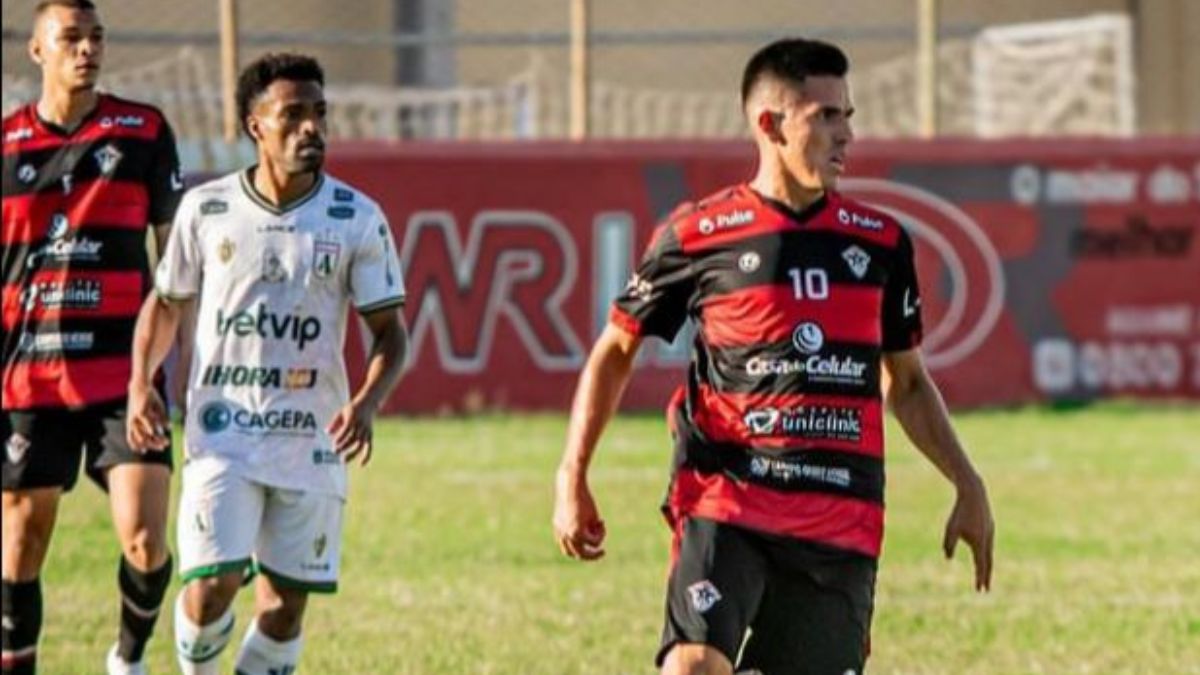 Com um a mais, Sousa perde de virada para o Atlético-CE e chega ao terceiro jogo sem vencer na Série D