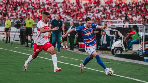 CRB x Fortaleza pela final da Copa do Nordeste 2024 no estádio Rei Pelé. Na foto, Pochettino