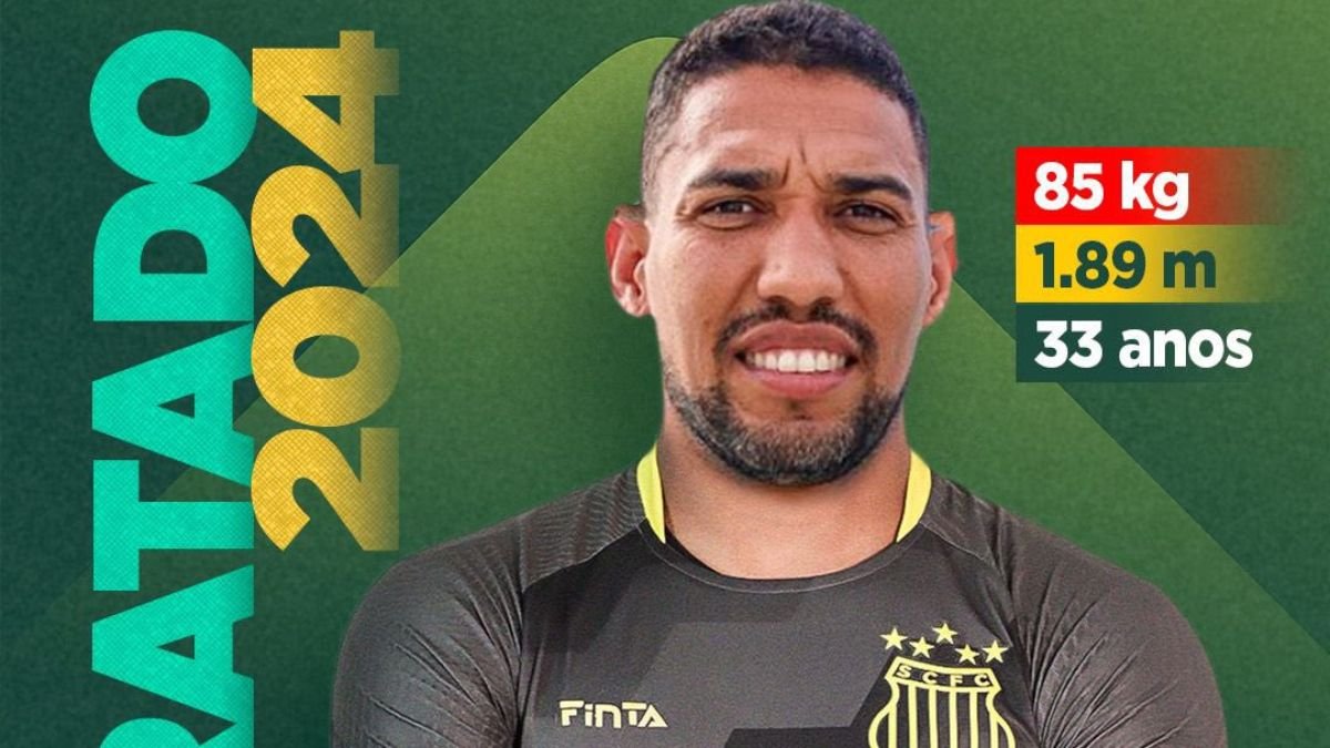 Rafael Mariano, novo goleiro do Sampaio Corrêa