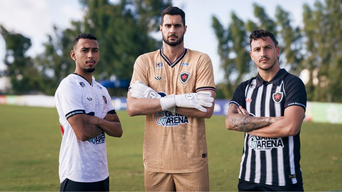 Com homenagem aos bairros da capital João Pessoa, Botafogo-PB apresenta novos uniformes para 2024