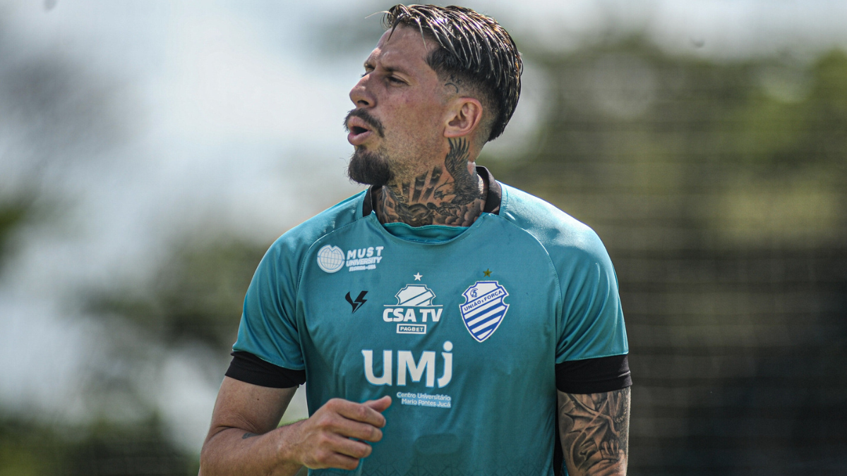 Volante do CSA projeta ‘semana intensa’ antes de jogo que pode valer permanência na Série C