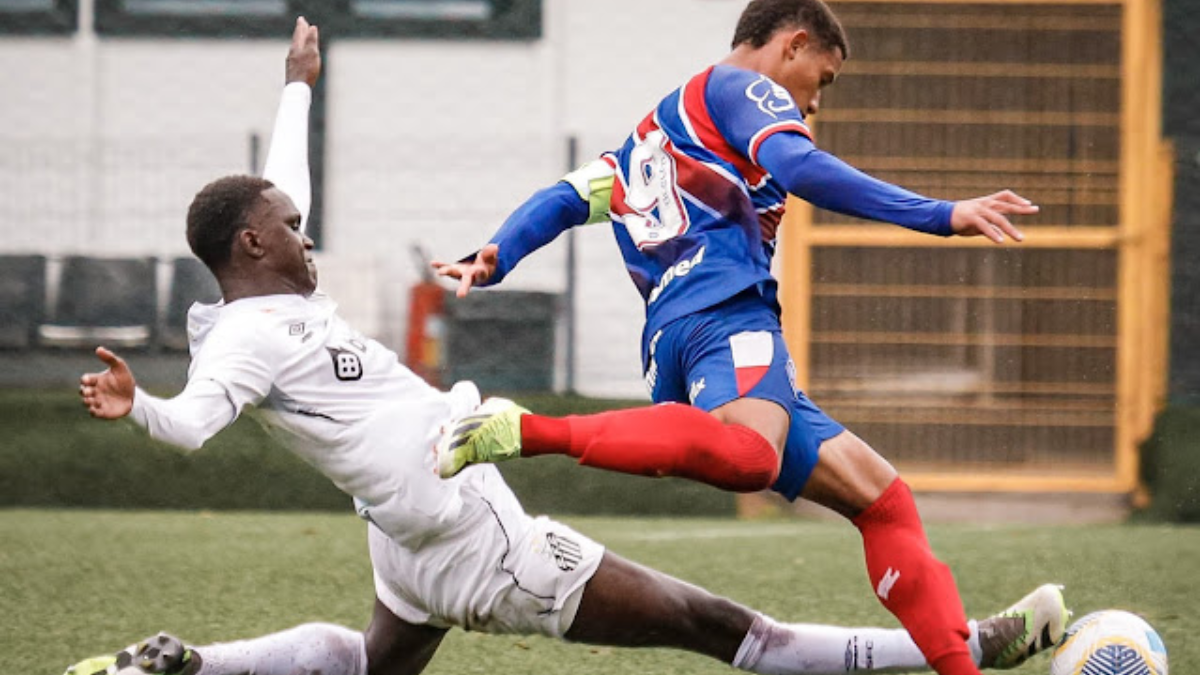 Brasileiro Sub-20: Bahia sofre virada e é derrotado pelo Santos fora de casa