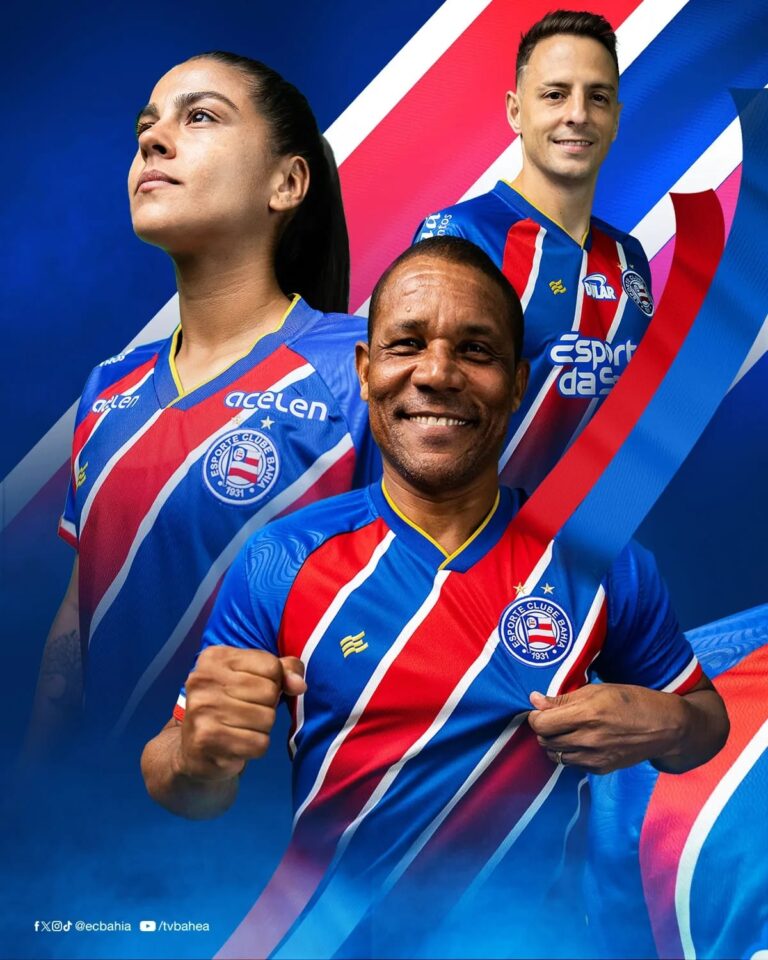 Bahia lança novo uniforme 2 para 2024; veja imagens 2 CAMISA BAHIA 2024