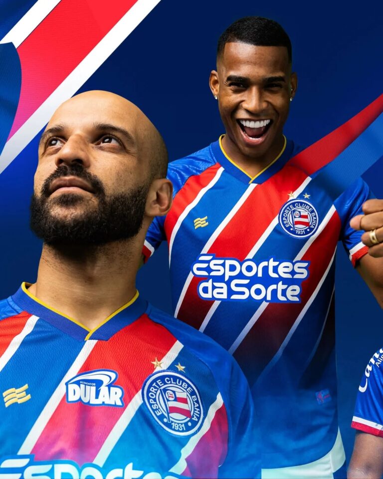 Bahia lança novo uniforme 2 para 2024; veja imagens 3 CAMISA BAHIA 2024