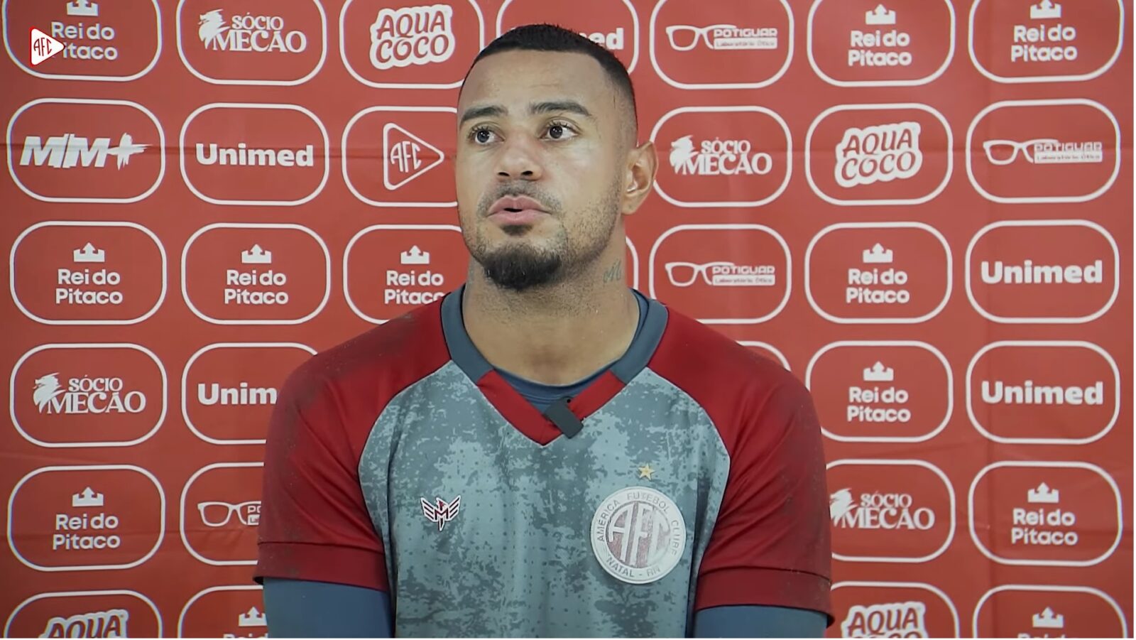 Após três partidas como visitante, goleiro do América-RN projeta jogo em casa: "Objetivo é manter os 100%" 1 Renan Bragança - Goleiro - América-RN