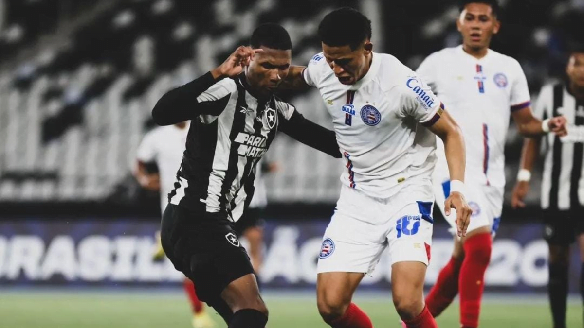 Bahia perde para o Botafogo fora de casa pelo Brasileirão sub-20