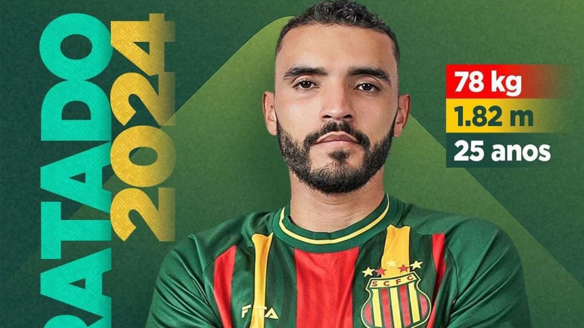 Sampaio Corrêa anuncia a contratação do zagueiro Guilherme, ex-Maracanã-CE