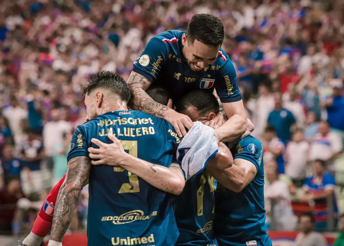Fortaleza chega a 17 jogos seguidos sem perder como mandante; veja números 1 Fortaleza em partida contra o Atlético-GO pela Série A