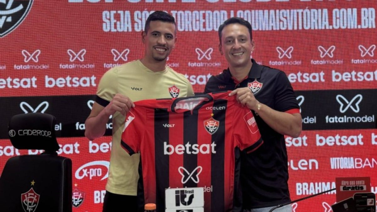 Apresentado pelo Vitória, Ricardo Ryller explica acerto e projeta estreia contra o Botafogo