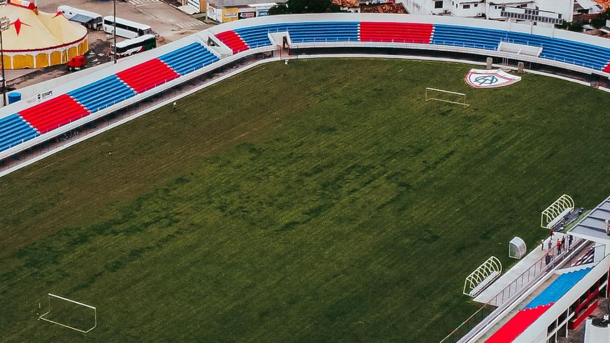 Itabaiana finaliza primeira etapa da reforma realizada no estádio Etelvino Mendonça