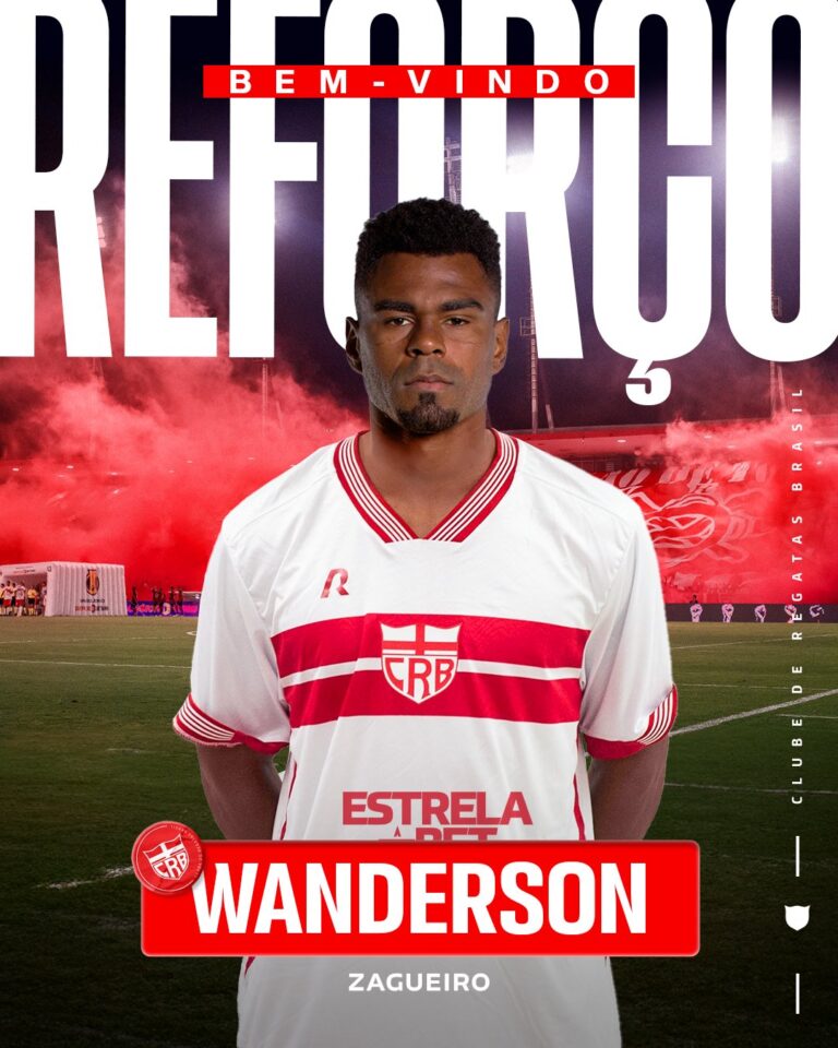 CRB anuncia a contratação do zagueiro Wanderson 1 Wanderson, novo zagueiro do CRB