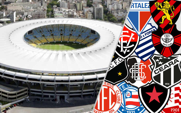 O ranking de vitórias oficiais dos clubes do Nordeste no Maracanã; veja