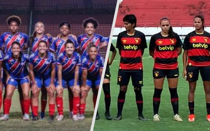 Com Bahia e Sport, o Nordeste volta ser representado na 1ª divisão do Brasileirão Feminino.