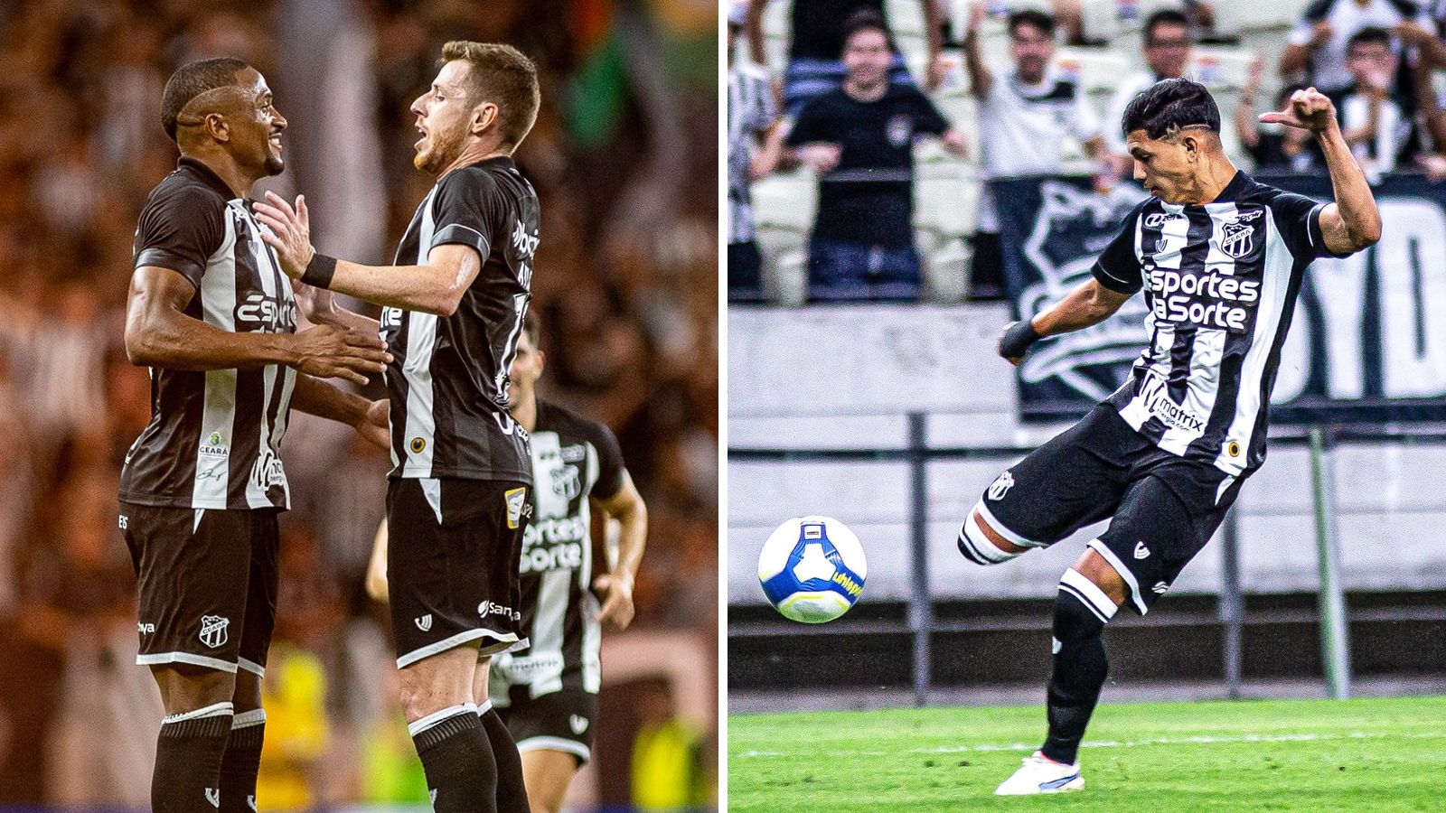 Trio de ataque balanças as redes pela primeira vez no mesmo jogo e Ceará se torna o 2º melhor ataque da Série B