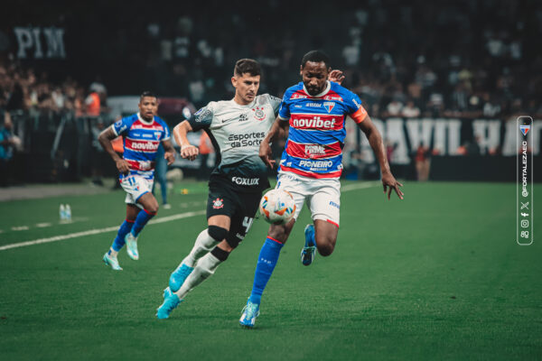 Fortaleza termina Copa Sul-Americana com mais de R$ 14 milhões em premiações 1 Tinga, do Fortaleza, em jogo da Sul-Americana