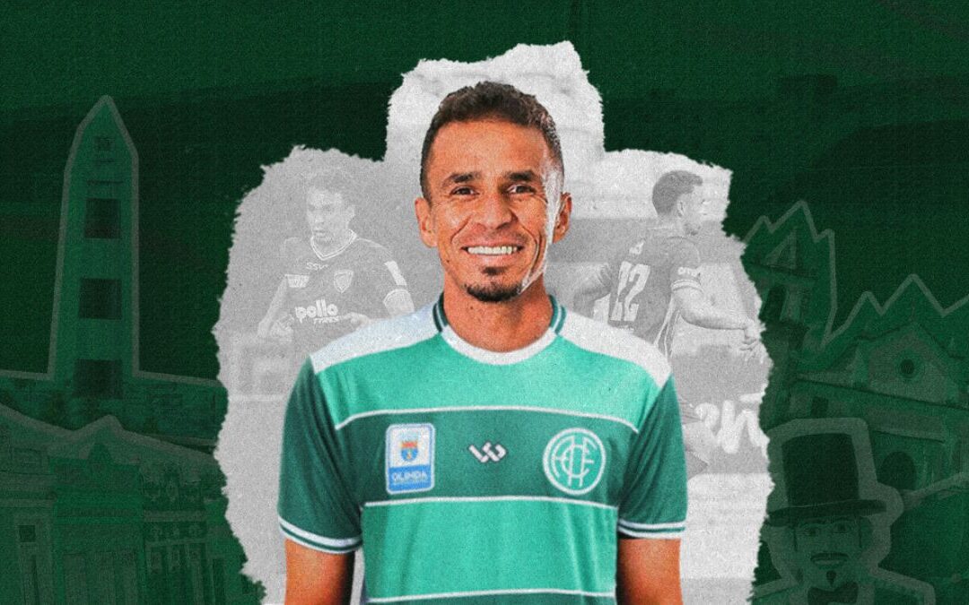América-PE anuncia a contratação do volante Memo, ex-Santa Cruz