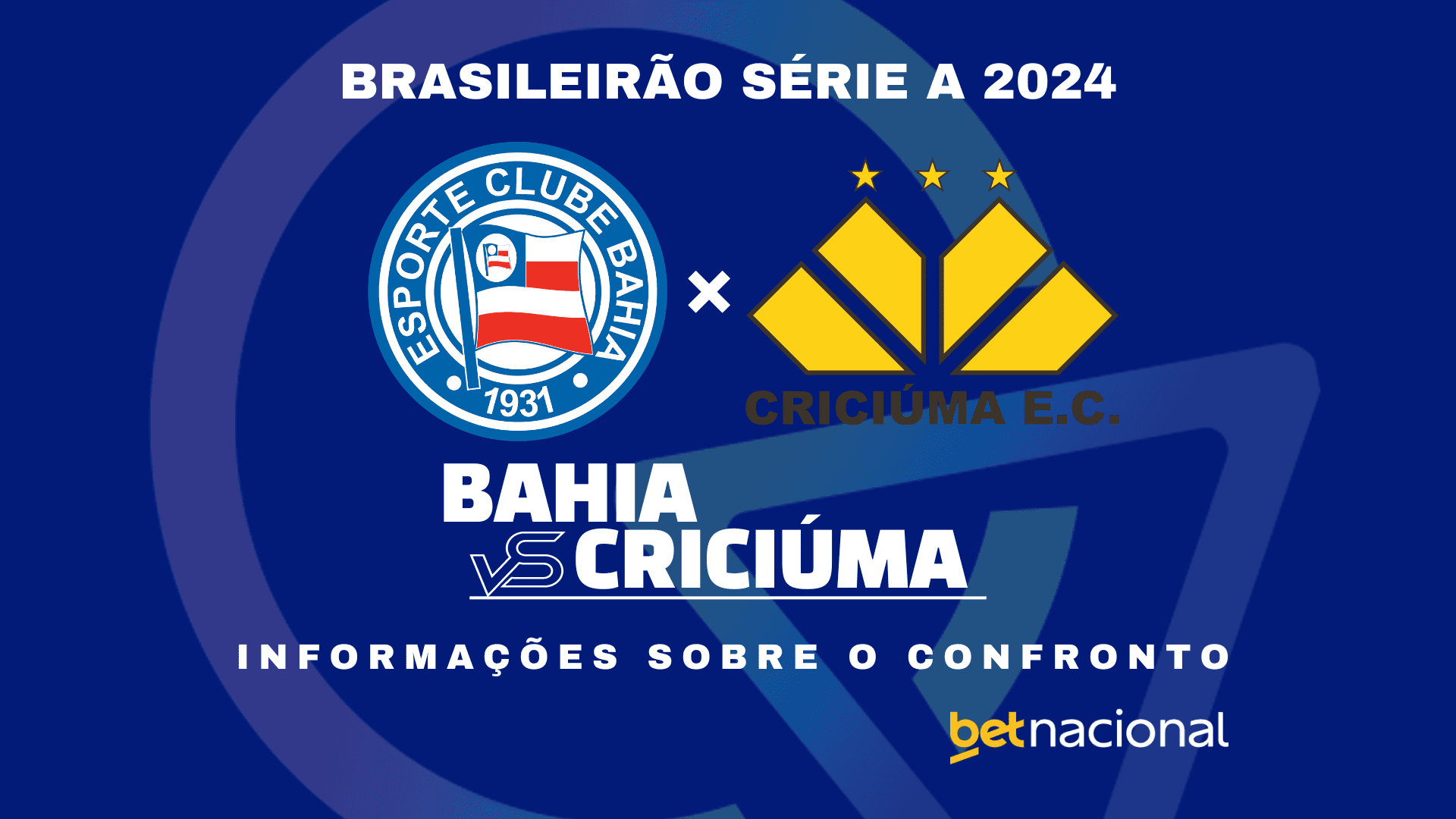 Bahia x Criciúma: onde assistir ao vivo, horário, escalações e estatísticas