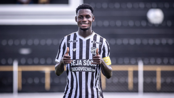 Ceará oficializa empréstimo de zagueiro ganês para o RB Bragantino 1 Ceará empresta zagueiro do sub-20.