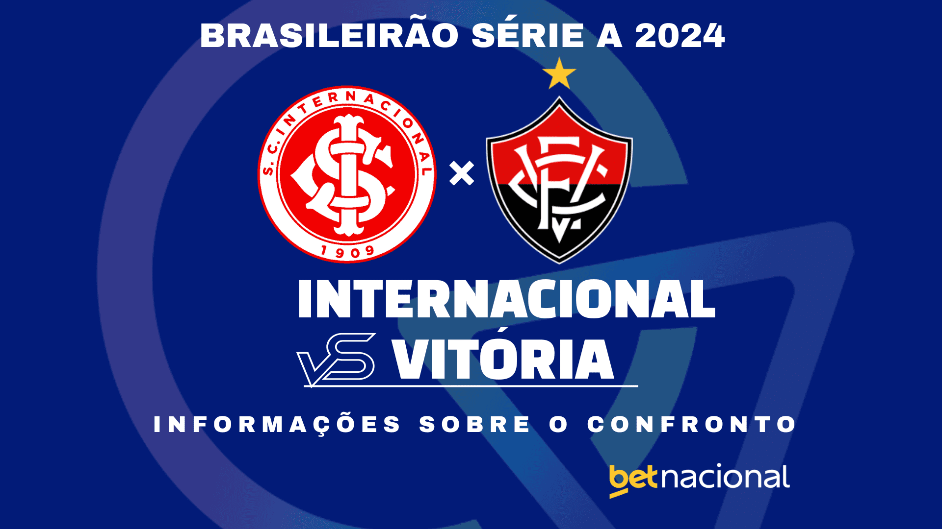 Internacional x Vitória: onde assistir ao vivo, horário, escalações e estatísticas