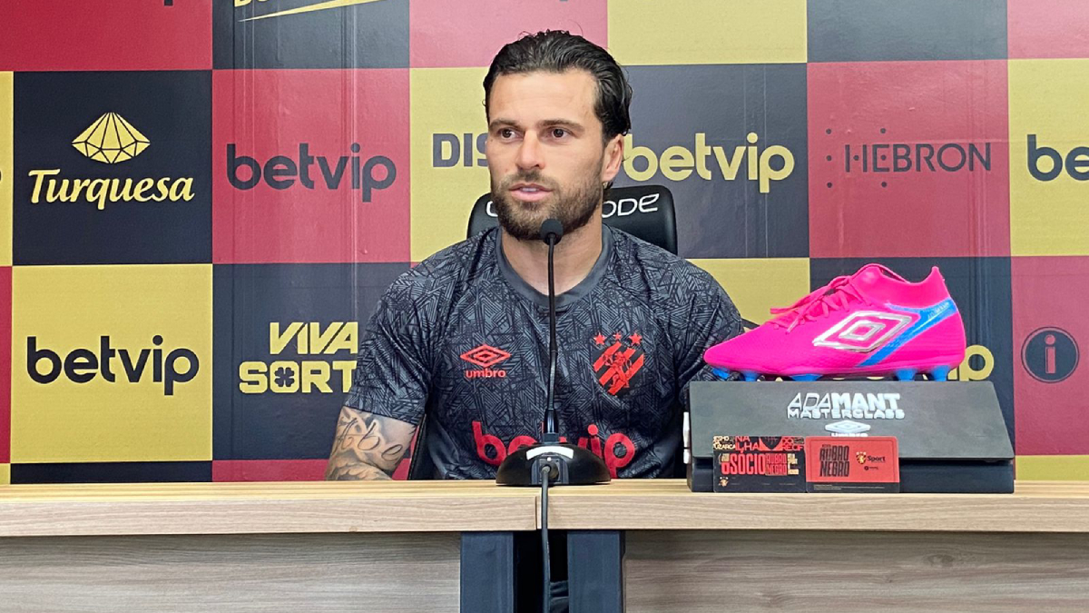 Lucas Lima analisa retomada do Sport na reta final da Série B: “Estamos crescendo na hora certa”