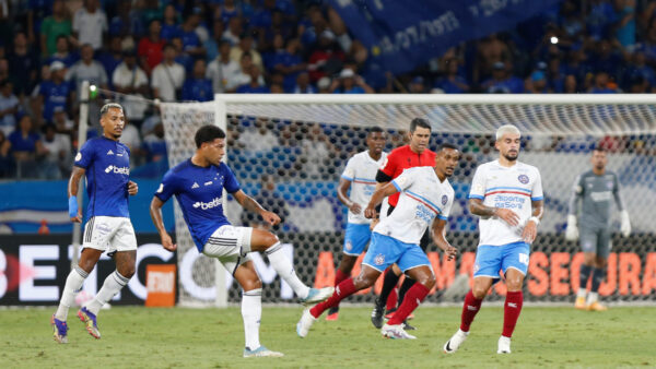 Cruzeiro 3 x 0 Bahia, pela Série A de 2023. Fotos: Felipe Oliveira/EC Bahia