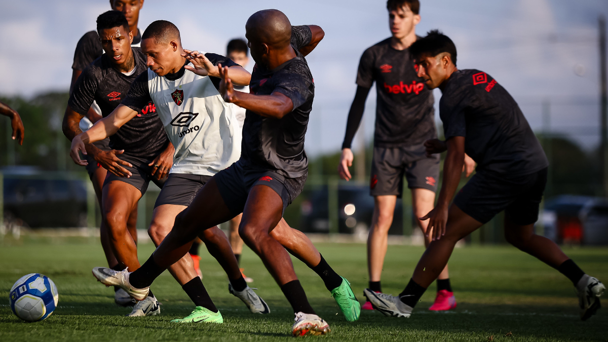 Com dúvida na zaga, Sport finaliza preparação para duelo contra o Operário-PR, pela Série B