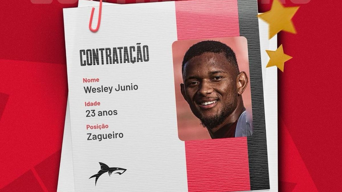 Ferroviário anuncia contratação do zagueiro Wesley Junio, ex-Náutico