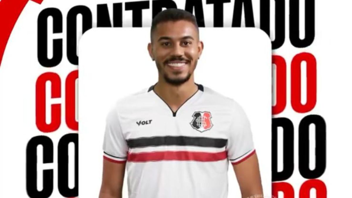 Santa Cruz oficializa a contratação do lateral-esquerdo Rodrigues, ex-Goiás e Aparecidense