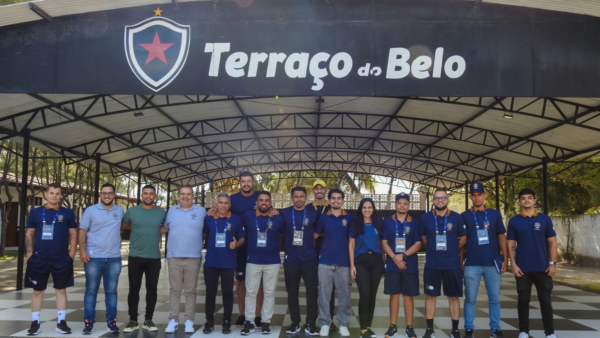 Turma de análise de desempenho no CT do Botafogo-PB