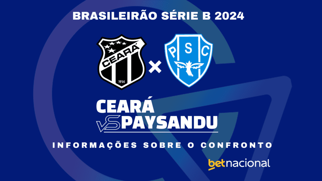 Ceará x Paysandu: onde assistir ao vivo, horário, escalações e estatísticas