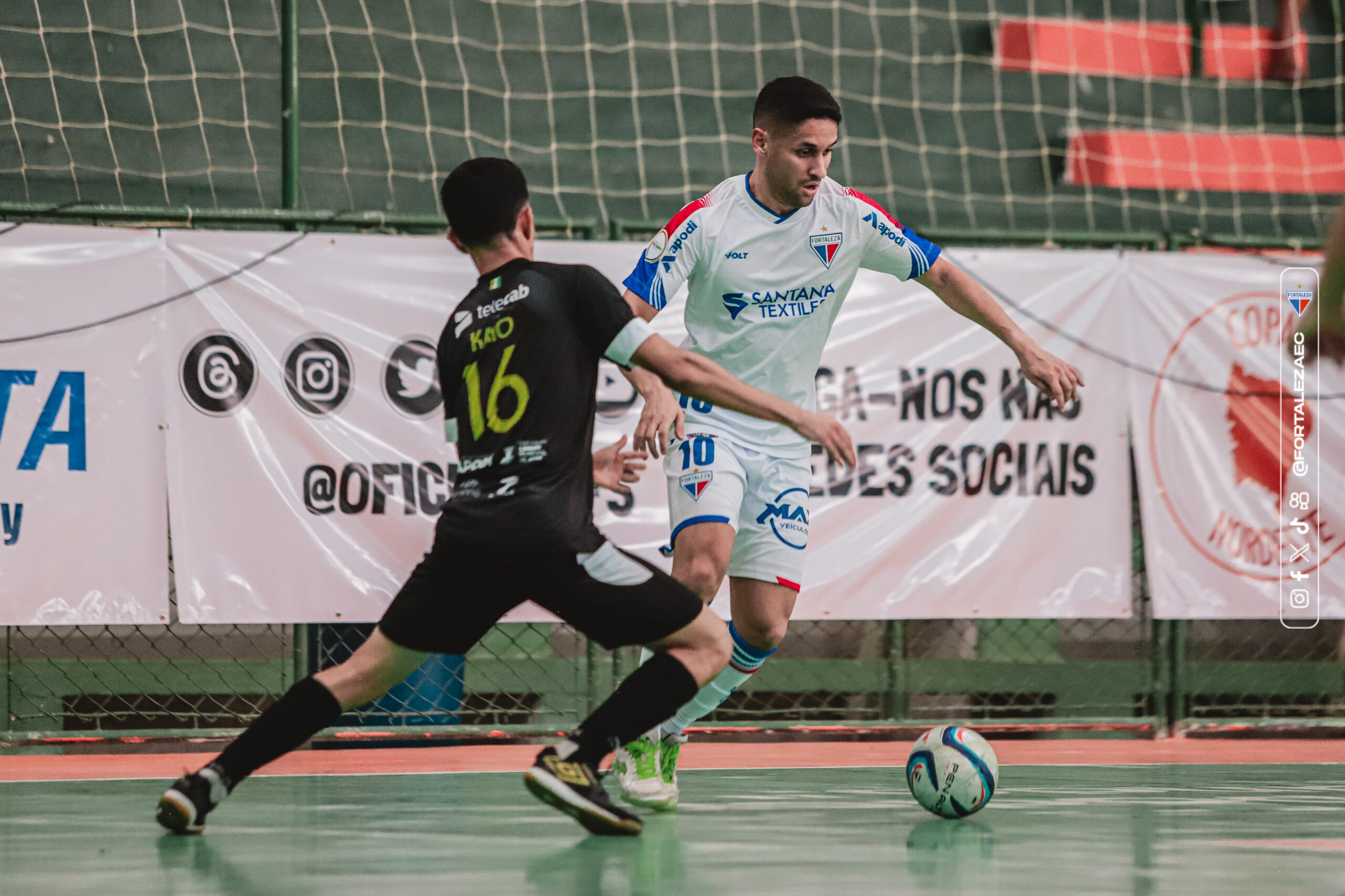 Fortaleza soma quatro pontos nas duas rodadas iniciais e se classifica no Nordestão de futsal