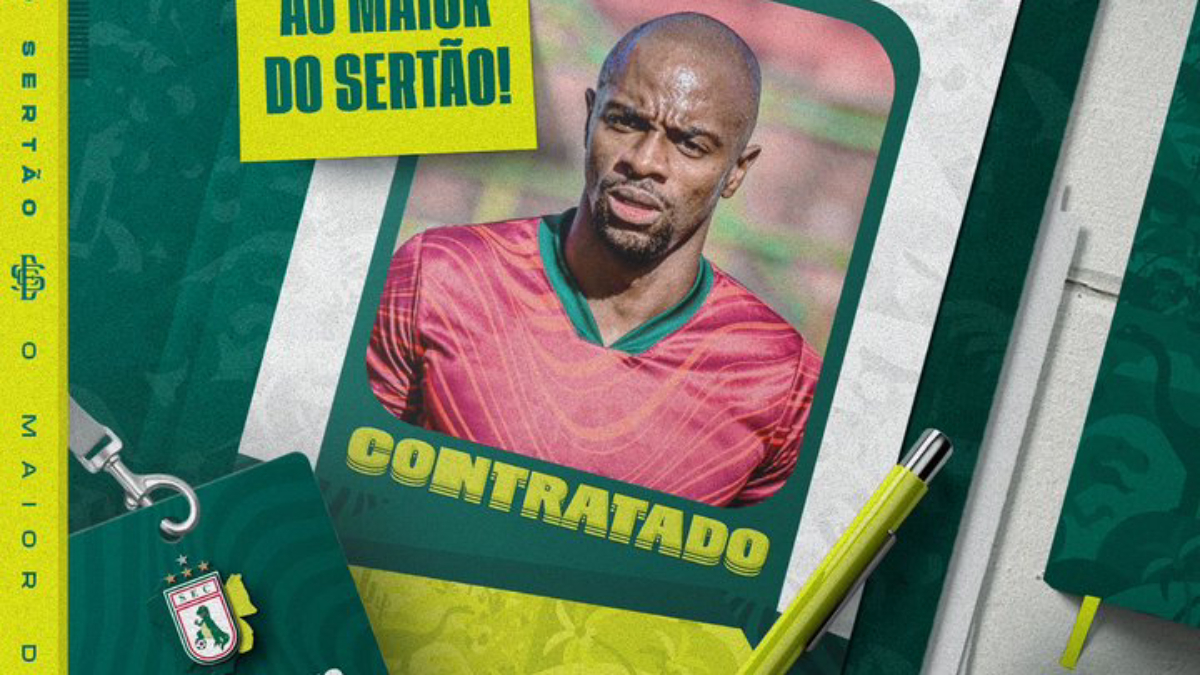 Sousa anuncia contratação do atacante Ian Augusto, ex-Juazeirense