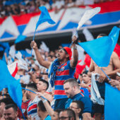 Torcida do Fortaleza e, jogo da Sula