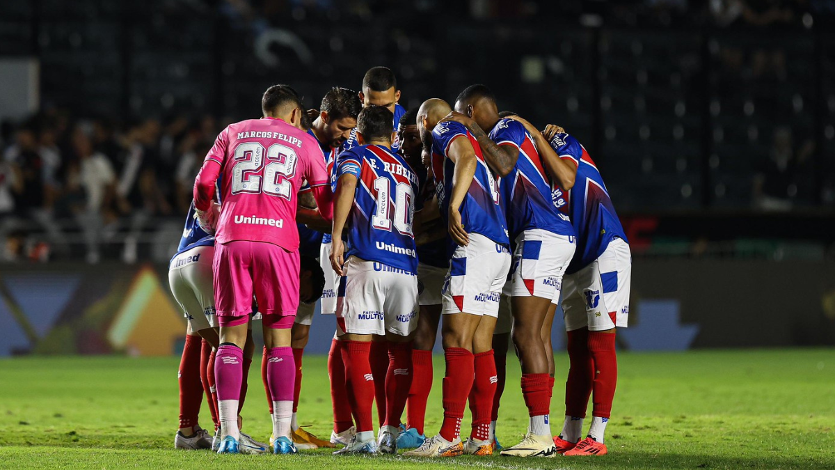 Bahia perde para o Vasco e chega ao terceiro jogo sem vencer na Série A